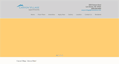 Desktop Screenshot of canyonvillage.org
